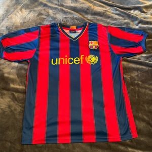 Lionel Messi Barcelona Jersey